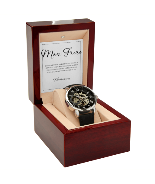 Cadeau de Mariage Frère, Mariage Frère Beau Frère Ami BFF, Montre Cadeau De Mariage, Bijoux Montre Cadeau De Mariage Economisez 