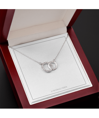 Cadeau Pour Femme, Cadeau Pour Copine Petite Amie Epouse Amie Soeur Meilleure Amie Mère Fille, Collier Bijoux brillant des détails fins