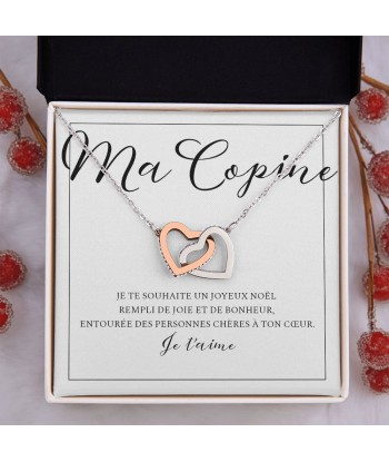 Cadeau Noël Pour Amie Copine, Cadeau Noël Pour Amie Meilleure Amie Soeur BFF, Cadeau Fêtes Noël Amie, Collier Bijoux Les magasins à Paris