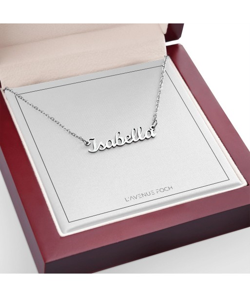 Cadeau Pour Femme, Cadeau Pour Copine Petite Amie Epouse Amie Soeur Meilleure Amie Mère Fille, Collier Prénom Personnalisé, Collier Mot Véritable concentré