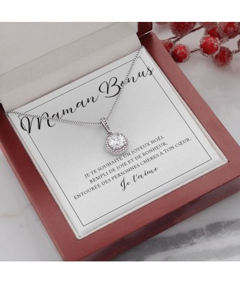 Cadeau Noël, Cadeau Pour Maman Bonus, Cadeau Fêtes Noël Belle Maman Belle Mère, Collier Pour Belle Maman vente chaude votre 