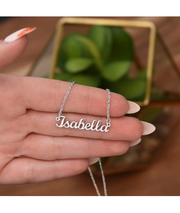 Cadeau Pour Femme, Cadeau Pour Copine Petite Amie Epouse Amie Soeur Meilleure Amie Mère Fille, Collier Prénom Personnalisé, Collier Mot Véritable concentré