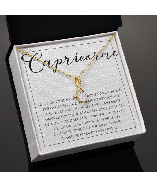 Cadeau Pour Femme, Signe Astrologique, Collier Astro Capricorne, Cadeau Pour Copine Petite Amie Epouse Amie Soeur Meilleure Amie Mère Fille l'achat 