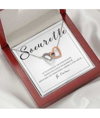 Cadeau Noël Pour Soeur, Cadeau Noël Pour Copine Meilleure Amie Soeur BFF, Cadeau Fêtes Noël, Collier Pour Ma Soeur, Bijoux Pour Ma Soeur pour bénéficier 