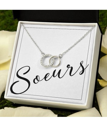 Cadeau Pour Soeur Pour Copine Meilleure Amie Soeur BFF, Anniversaire Collier Bijou, Assorti Pour Soeurs, Enterrement De Vie De Jeune Fille pas cher