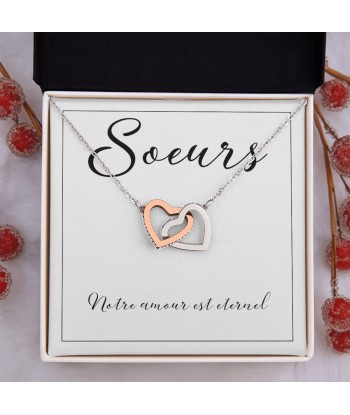 Cadeau Pour Soeur, Anniversaire Copine Meilleure Amie, Collier Soeurs, Assorti Pour Soeurs, Cadeau Enterrement De Vie De Jeune Fille commande en ligne