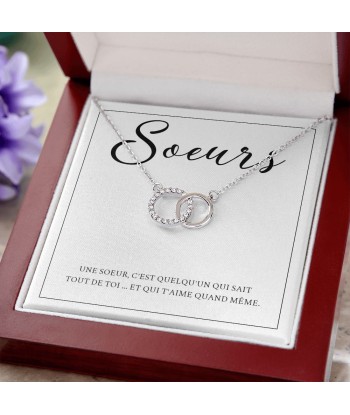 Cadeau Pour Soeur, Anniversaire Copine Meilleure Amie, Collier Soeurs, Assorti Pour Soeurs, Cadeau Enterrement De Vie De Jeune Fille livraison et retour toujours gratuits