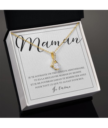 Cadeau Anniversaire Maman, Cadeau Pour Maman, Cadeau Anniversaire Mère, Collier Pour Maman, Bijoux Pour Mère livraison et retour toujours gratuits