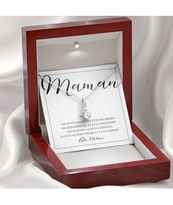 Cadeau Fête Des Mères, Cadeau Pour Maman Belle Maman Mamie, Cadeau Fête Des Mamans, Collier Pour La Fête Des Mères la colonne vertébrale