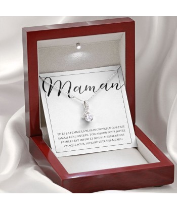 Cadeau Fête Des Mères, Cadeau Pour Maman Belle Maman Mamie, Cadeau Fête Des Mamans, Collier Pour La Fête Des Mères Amélioration de cerveau avec