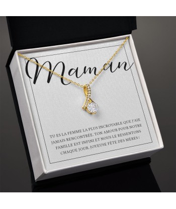 Cadeau Fête Des Mères, Cadeau Pour Maman Belle Maman Mamie, Cadeau Fête Des Mamans, Collier Pour La Fête Des Mères Amélioration de cerveau avec