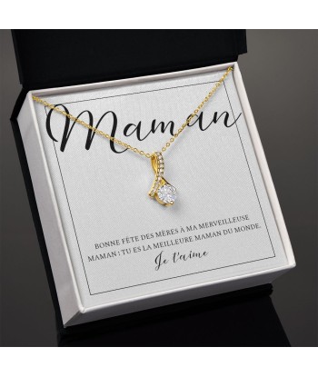 Cadeau Fête Des Mères, Cadeau Pour Maman Belle Maman Mamie, Cadeau Fête Des Mamans, Collier Pour La Fête Des Mères Amélioration de cerveau avec