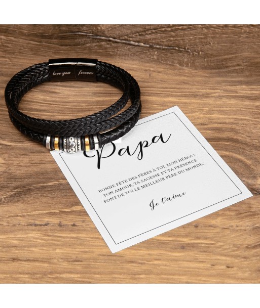 Cadeau Fête Des Pères, Cadeau Pour Papa, Cadeau Anniversaire Papa, Bracelet Pour La Fête Des Pères, Bijoux Pour La Fête Des Pères la colonne vertébrale