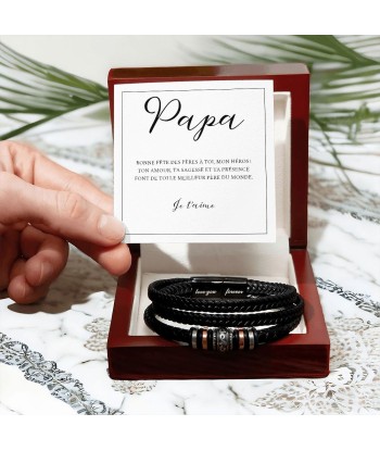 Cadeau Fête Des Pères, Cadeau Pour Papa, Cadeau Anniversaire Papa, Bracelet Pour La Fête Des Pères, Bijoux Pour La Fête Des Pères la colonne vertébrale