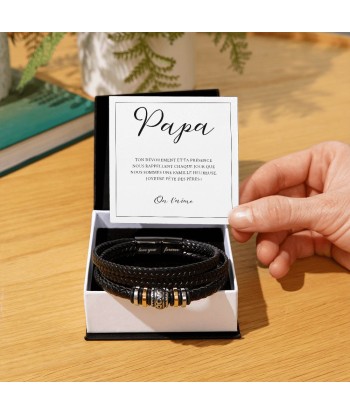 Cadeau Fête Des Pères, Cadeau Pour Papa, Cadeau Anniversaire Papa, Bracelet Pour Époux Mari Copain, Bijoux Pour La Fête Des Pères 2023