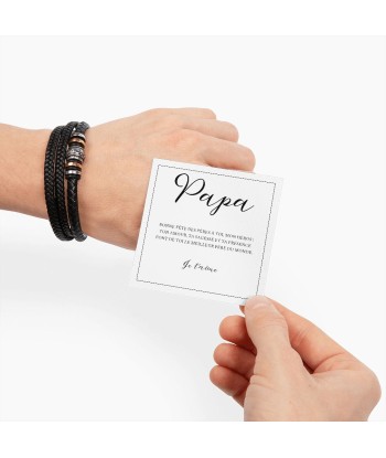 Cadeau Fête Des Pères, Cadeau Pour Papa, Cadeau Anniversaire Papa, Bracelet Pour La Fête Des Pères, Bijoux Pour La Fête Des Pères la colonne vertébrale