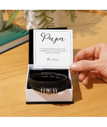 Cadeau Fête Des Pères, Cadeau Pour Papa, Cadeau Anniversaire Papa, Bracelet Pour Époux Mari Copain, Bijoux Pour La Fête Des Pères En savoir plus