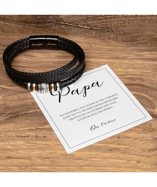 Cadeau Fête Des Pères, Cadeau Pour Papa, Cadeau Anniversaire Papa, Bracelet Pour Époux Mari Copain, Bijoux Pour La Fête Des Pères s'inspire de l'anatomie humaine