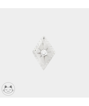 Buddha Jewelry - Etoile Genuine - Diamant blanc Pour