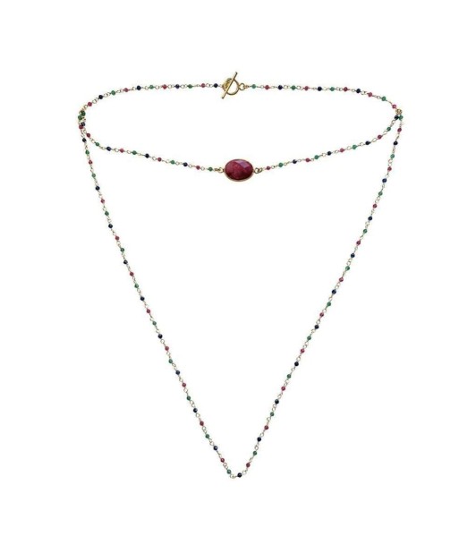 COLLIER/BIJOU DE DOS RECTO VERSO IYENGAR en linge