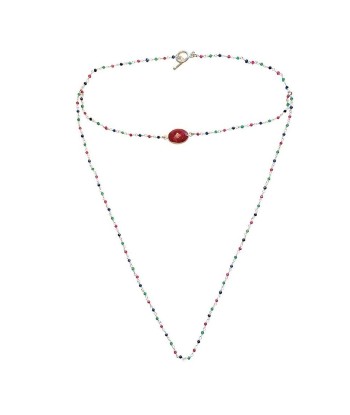 COLLIER/BIJOU DE DOS RECTO VERSO IYENGAR ARGENT Le MVP de beaucoup