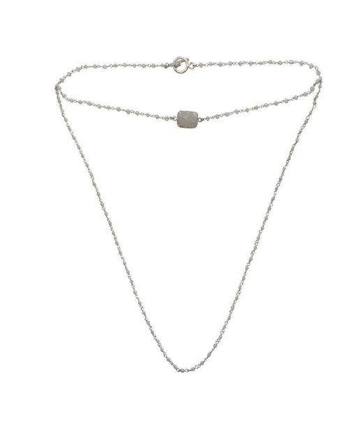 COLLIER/BIJOU DE DOS RECTO VERSO PRANAYAMA ARGENT rembourrage situé sous