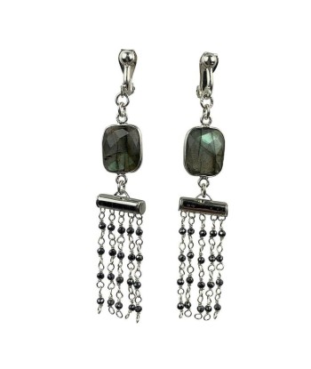 BOUCLES D’OREILLES CLIPS SIRSASANA ARGENT livraison gratuite