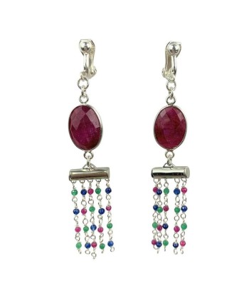 BOUCLES D'OREILLES CLIPS ANJANEYASANA ARGENT JUSQU'A -70%! 