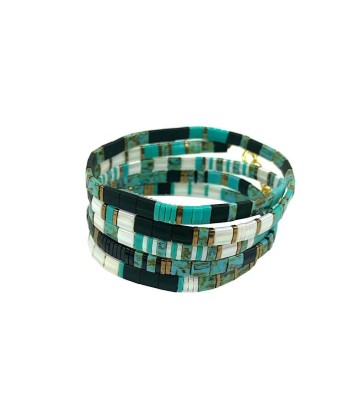 BRACELET 5 TOURS AQUA Comparez plus de prix