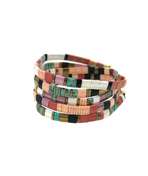 BRACELET 5 TOURS COLORFUL Véritable concentré