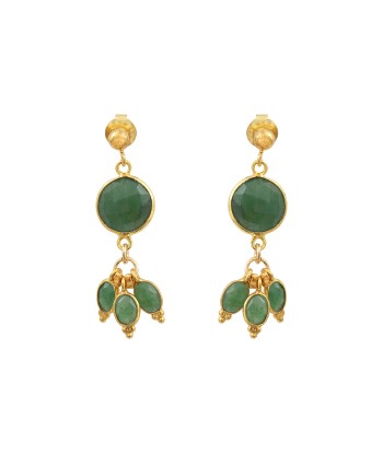 Boucles d'oreilles Pondichéry- aventurine Vous souhaitez 