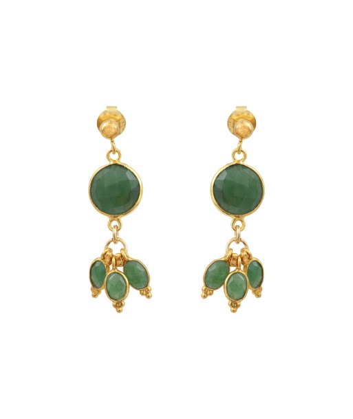 Boucles d'oreilles Pondichéry- aventurine Vous souhaitez 