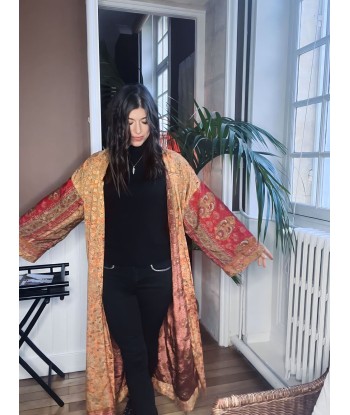 Kimono long réversible Jaya de pas cher