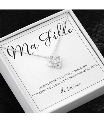 Cadeau Pour Ma Fille, Cadeau Pour Fille Belle Fille, Cadeau Anniversaire Fille, Collier Pour Ma Fille, Cadeau De Maman Du Papa destockage