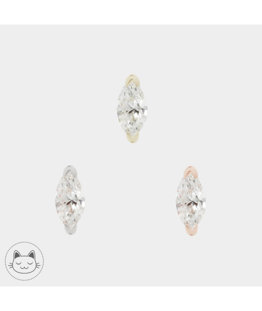 Buddha Jewelry - Zuri - Zircon blanc l'achat 