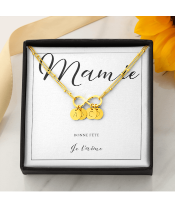 Cadeau Fête Des Mamies, Cadeau Pour Grand-Mère, Cadeau Anniversaire Mamie, Bracelet Pour La Fête Des Grand-Mères, Personnalisé Gravure Venez acheter