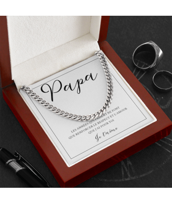 Cadeau Fête Des Pères, Cadeau Pour Papa, Cadeau Anniversaire Papa, Collier Pour La Fête Des Pères, Bijoux Pour La Fête Des Pères Véritable concentré