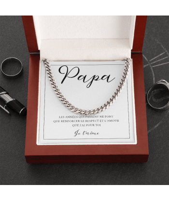 Cadeau Fête Des Pères, Cadeau Pour Papa, Cadeau Anniversaire Papa, Collier Pour La Fête Des Pères, Bijoux Pour La Fête Des Pères Véritable concentré