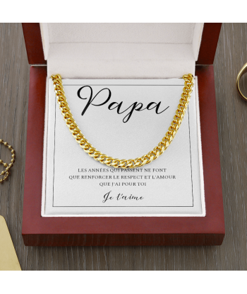 Cadeau Fête Des Pères, Cadeau Pour Papa, Cadeau Anniversaire Papa, Collier Pour La Fête Des Pères, Bijoux Pour La Fête Des Pères Véritable concentré