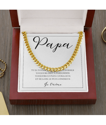 Cadeau Fête Des Pères, Cadeau Pour Papa, Cadeau Anniversaire Papa, Collier Pour La Fête Des Pères, Bijoux Pour La Fête Des Pères france