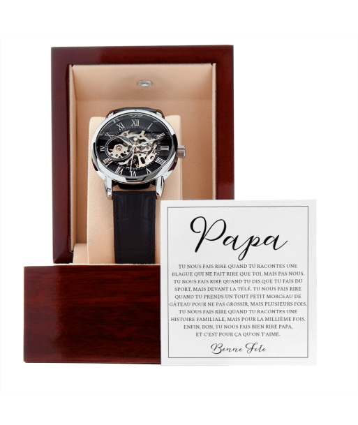 Cadeau Fête Des Pères, Cadeau Pour Papa, Cadeau Anniversaire Papa, Montre Pour La Fête Des Pères, Bijoux Pour La Fête Des Pères 2 - 3 jours ouvrés.