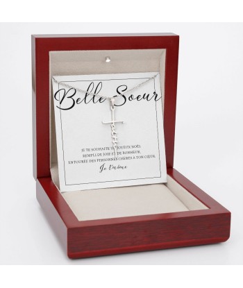 Cadeau Noël Belle Soeur, Cadeau Pour Belle Soeur, Cadeau Fêtes Noël Belle Soeur, Collier Pour Belle Soeur JUSQU'A -70%! 