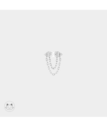 Buddha Jewelry - Vice - Zircon blanc de la marque