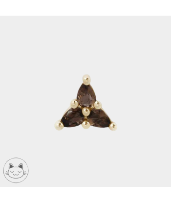 Buddha Jewelry - 3 Little Pears - Smoky Quartz pas cher chine