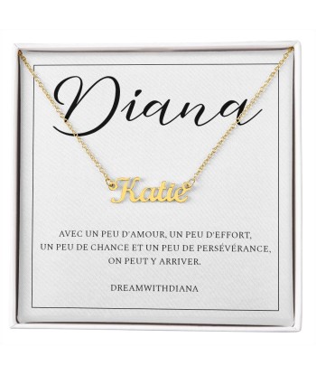 Commande Personnalisée - Diana vous aussi creer 