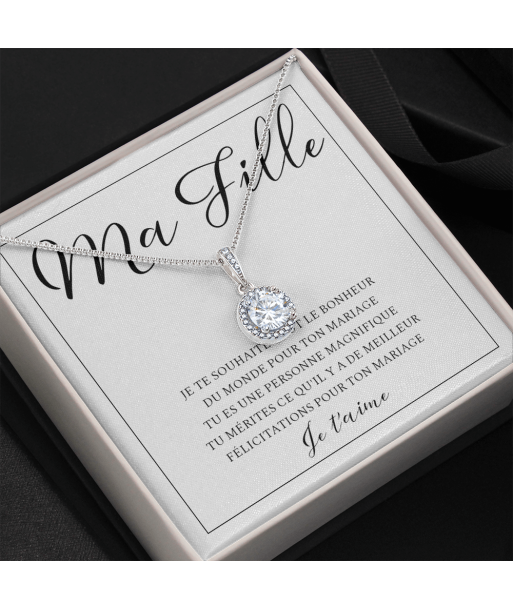 Cadeau Pour Ma Fille, Cadeau Pour Fille Belle Fille, Cadeau Mariage Fille, Collier Pour Ma Fille, Cadeau De Maman Du Papa Dans la société mordern