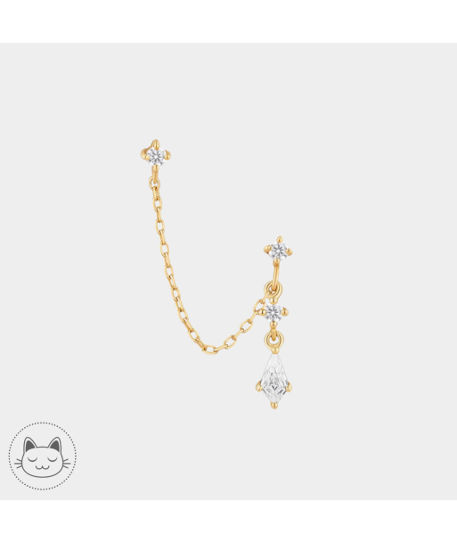 Buddha Jewelry - Flaunt - Zircons Blanc brillant des détails fins